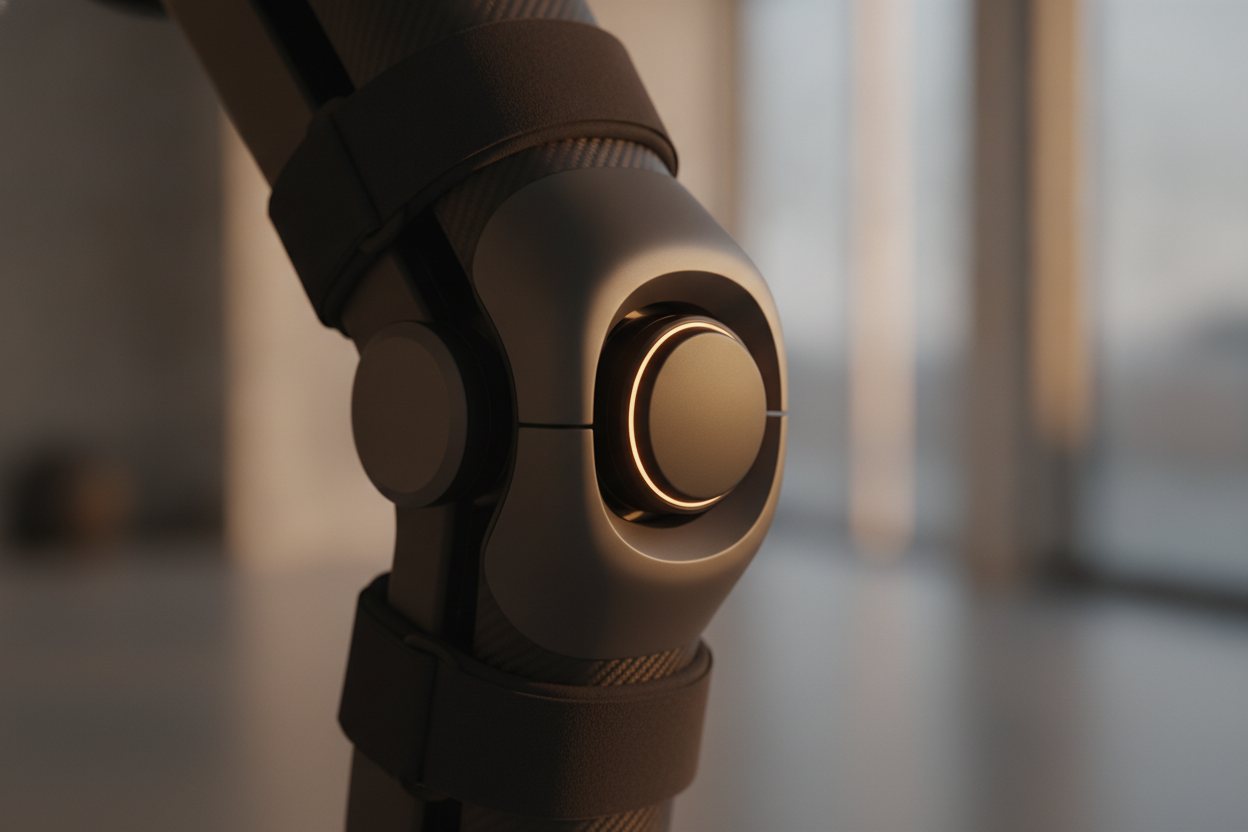 LiftDrive Actuation &ndash; Powered hips and knees designed to share the effort of standing and each step.